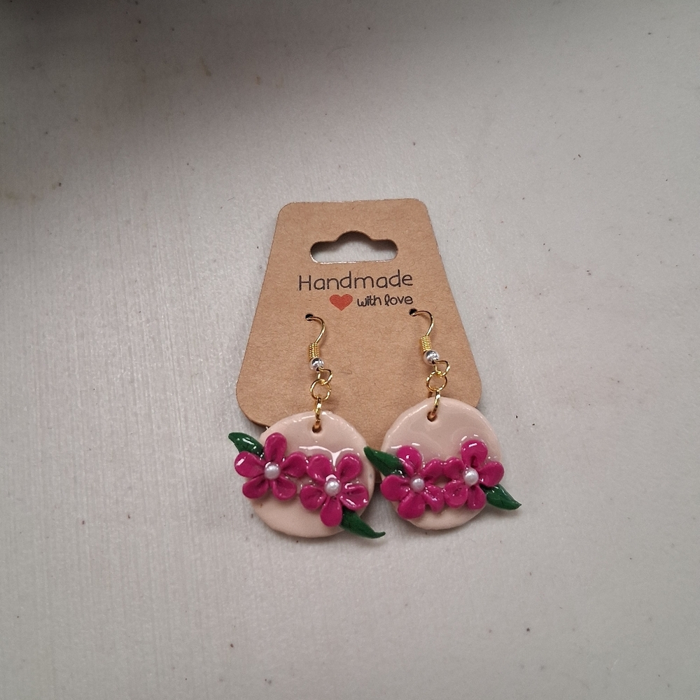 Gorgeous handmade 1 of a kind earrings
